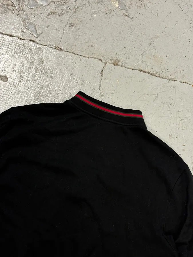 AW2008 Gucci Black Signature Web Stripe Zip-up Hoodie LhlKeRI 5