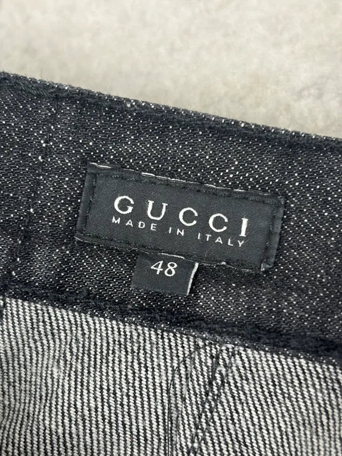 2010s Gucci Black Slim Denim Jeans qjAeBtS 10