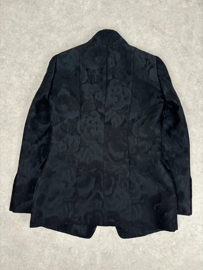 FW2012 Gucci Black Jacquard Asymmetric Blazer by Frida Giannini AZBjUpB 2