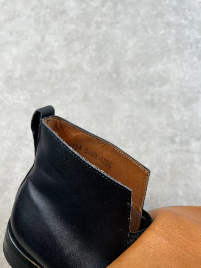 Gucci Black Leather Chelsea Boots dgOrQBa 6