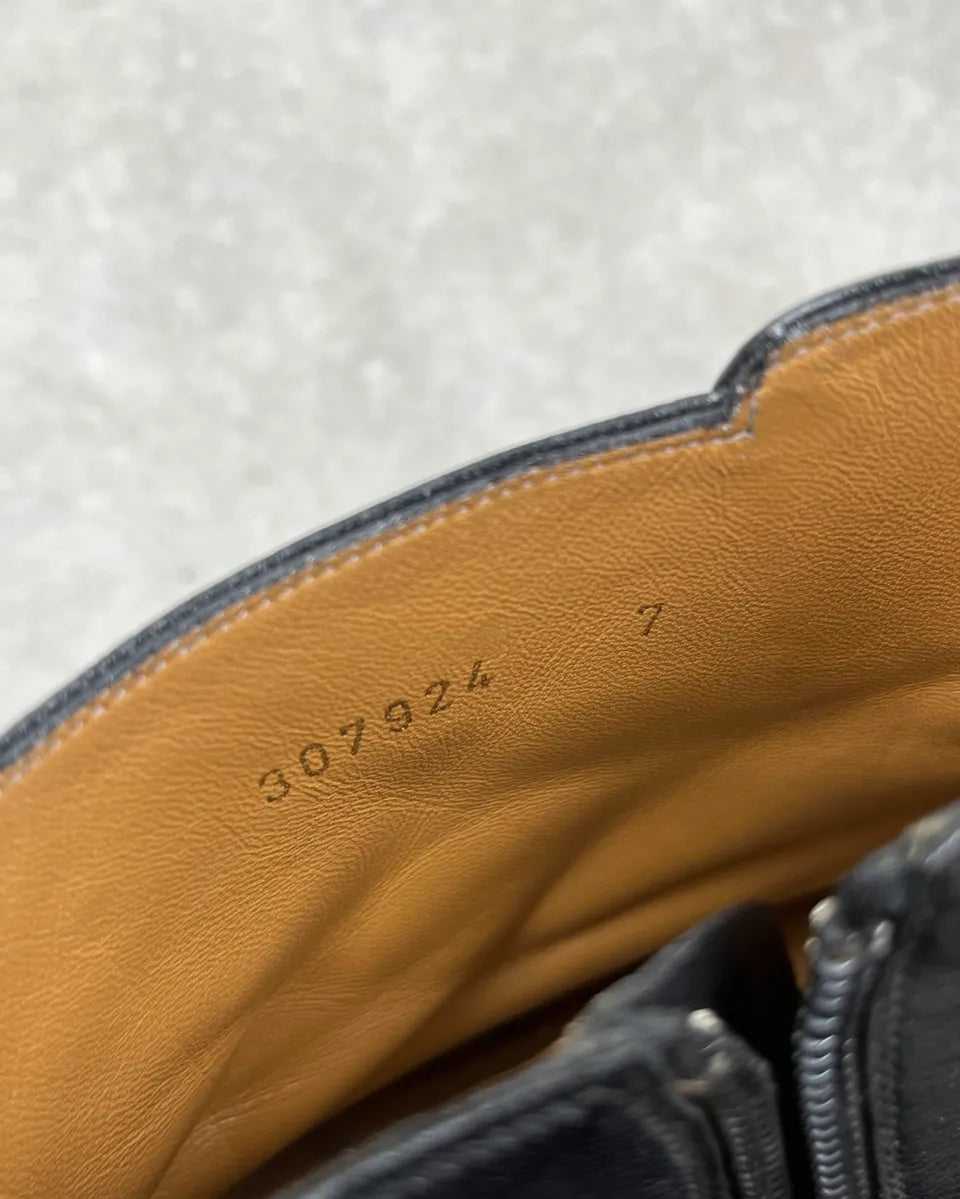 Gucci Black Leather Chelsea Boots FEVAqJl 10