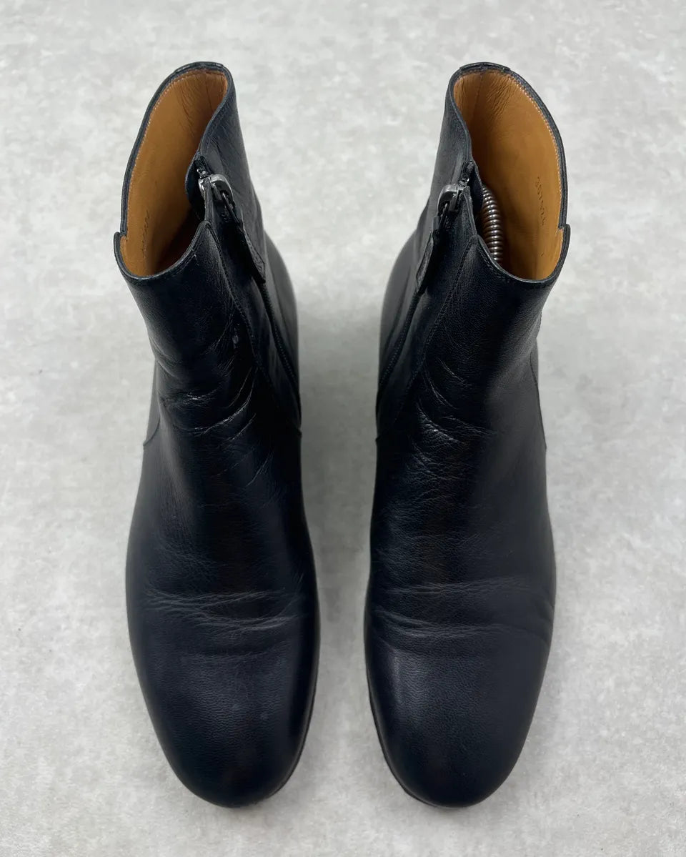 Gucci Black Leather Chelsea Boots FEVAqJl 5