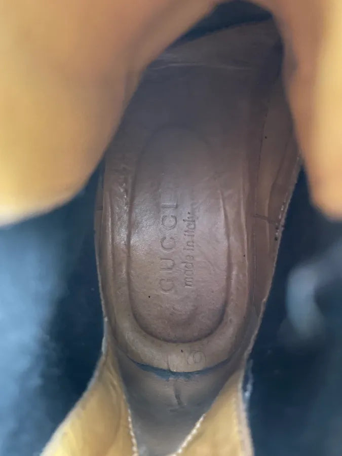 Gucci Black Leather Chelsea Boots HYvaPUo 11