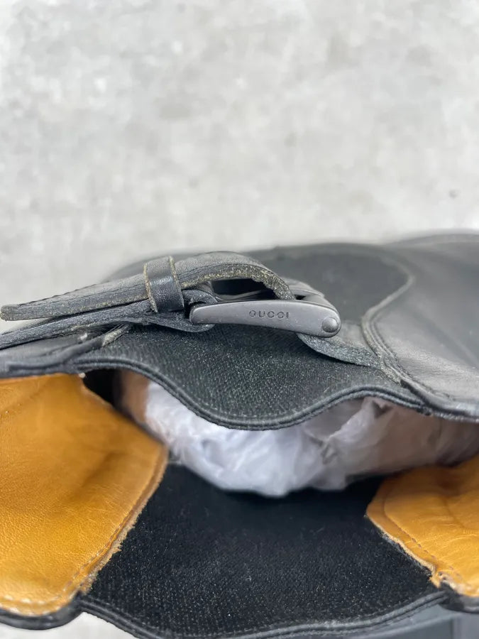 Gucci Black Leather Chelsea Boots HYvaPUo 6