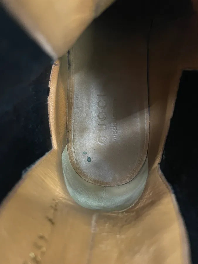 Gucci Black Leather Chelsea Boots LKtZuyH 8