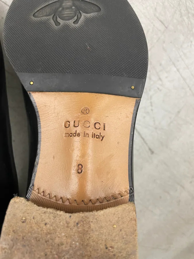 Gucci Black Leather Chelsea Boots LKtZuyH 5