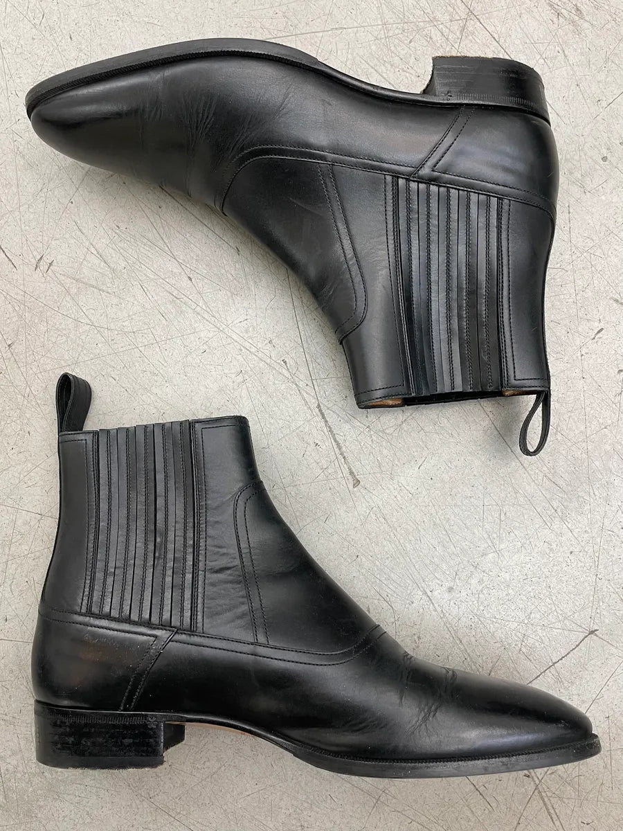 Gucci Black Leather Chelsea Boots LKtZuyH 3
