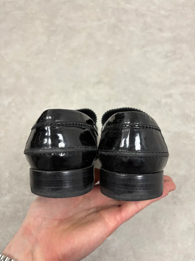 Gucci Black Leather Classy Loafers mECswvm 4