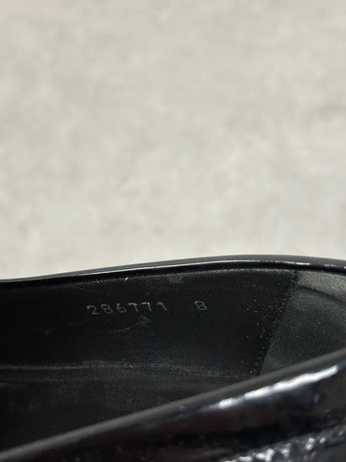 Gucci Black Leather Classy Loafers mECswvm 5