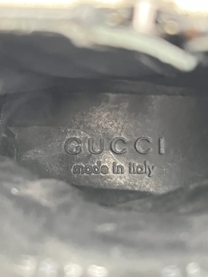 Gucci Black Leather Minimalist GG Boots cVimkfx 9