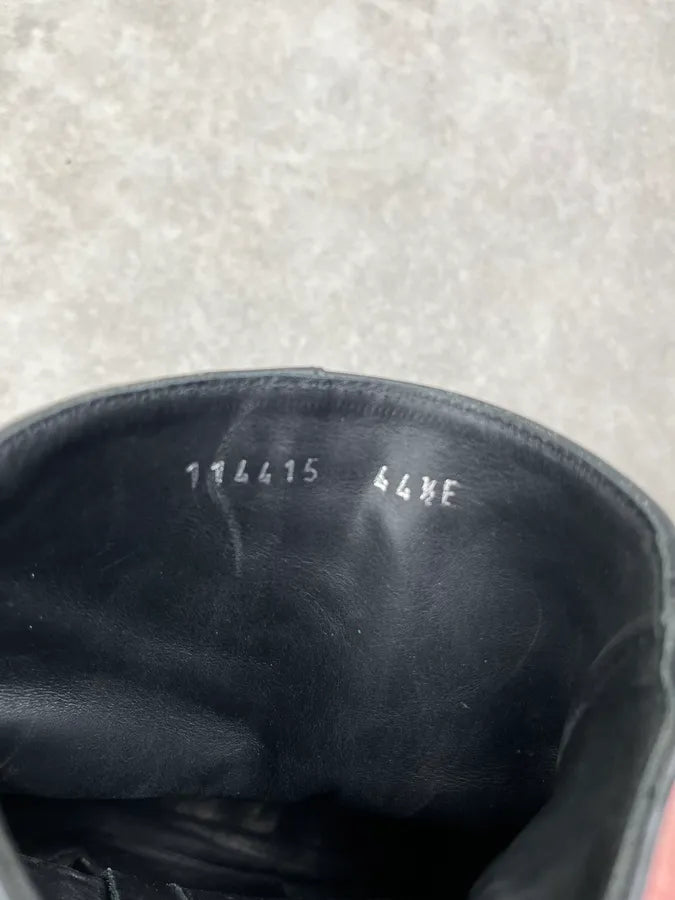 Gucci Black Leather Minimalist GG Boots cVimkfx 6
