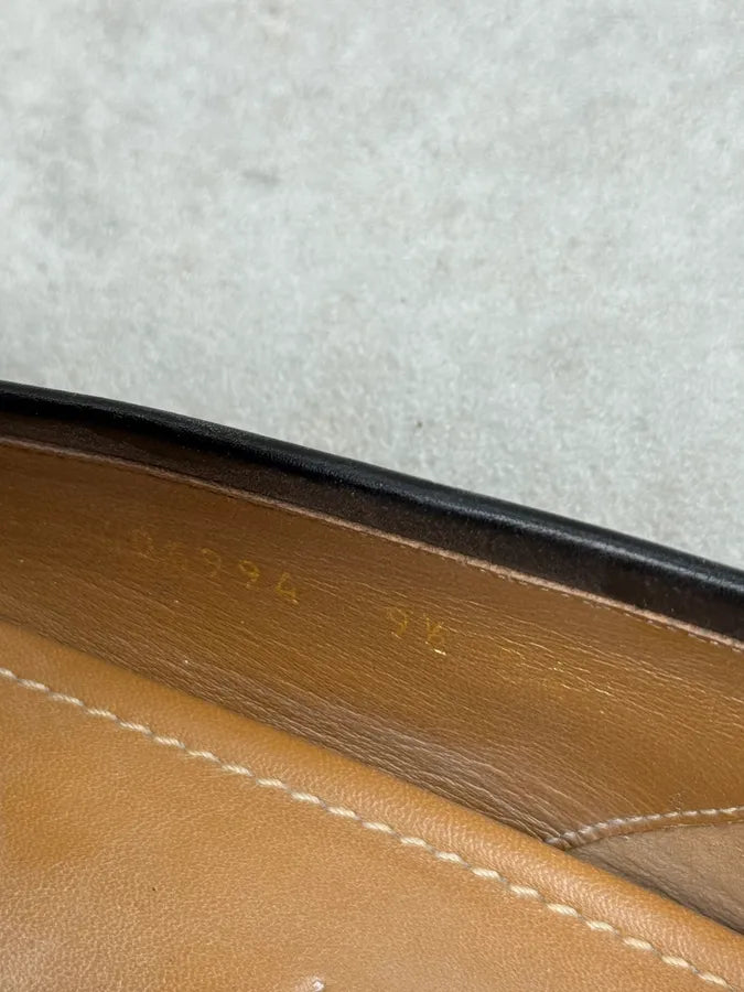 Gucci Black Leather Horsebit Jordaan Loafer Shoes zXrgEtp 8