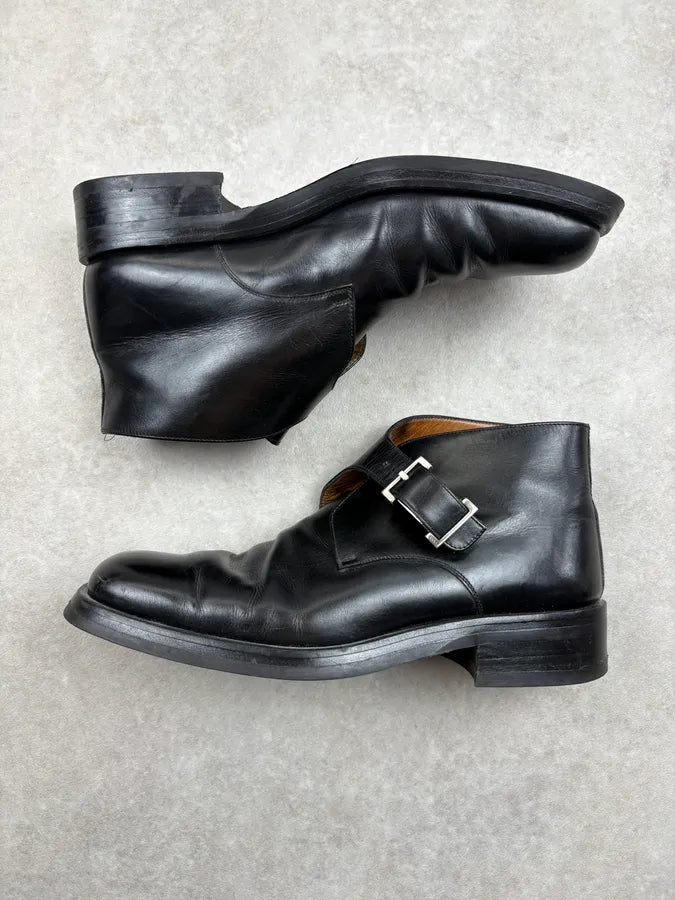 Gucci Black Leather Loafers OhmrZUY 3