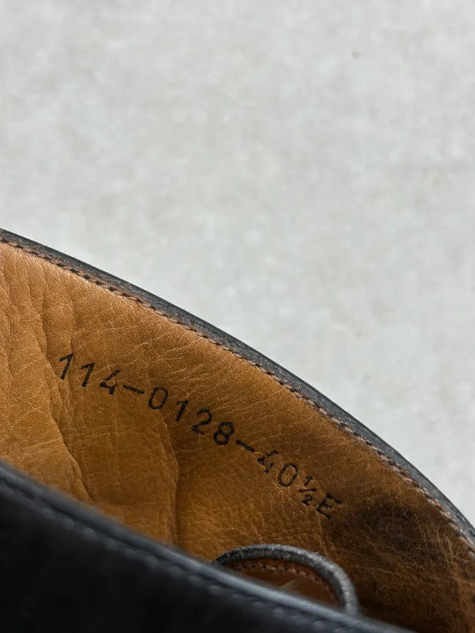 Gucci Black Leather Loafers OhmrZUY 8