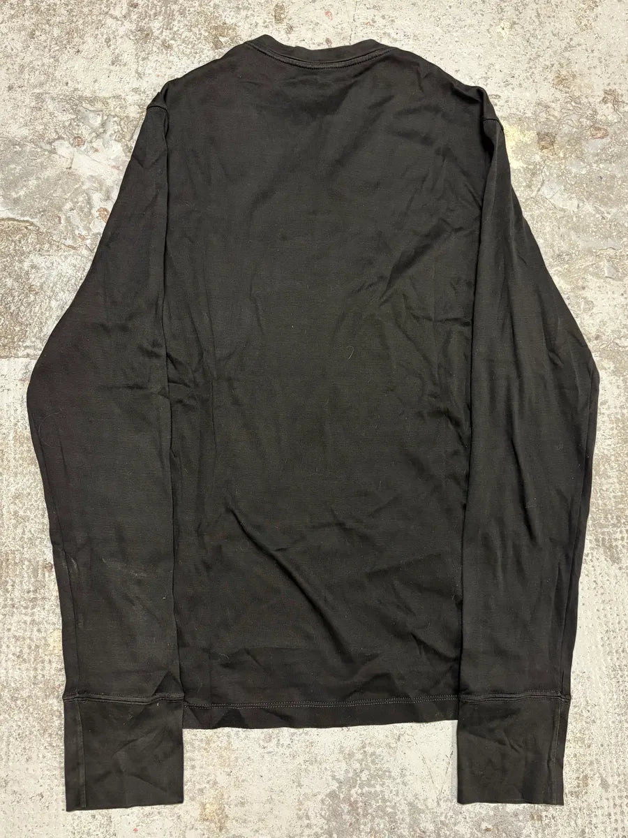 Gucci Black Minimalist Henley vUWacJP 3