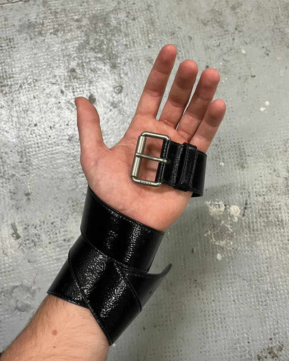 Gucci Black Minimalist Leather Belt scrgtXe 2