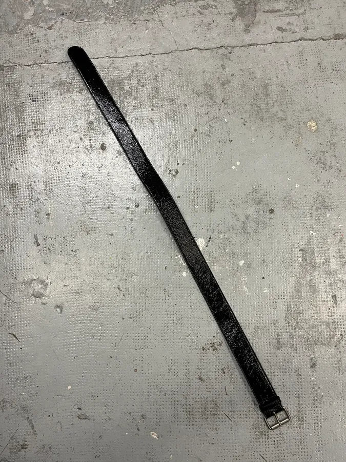 Gucci Black Minimalist Leather Belt scrgtXe 6