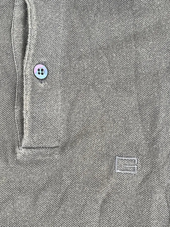 Gucci Grey Minimalist Polo Shirt URqLkhF 8