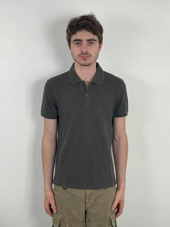Gucci Grey Minimalist Polo Shirt URqLkhF 1