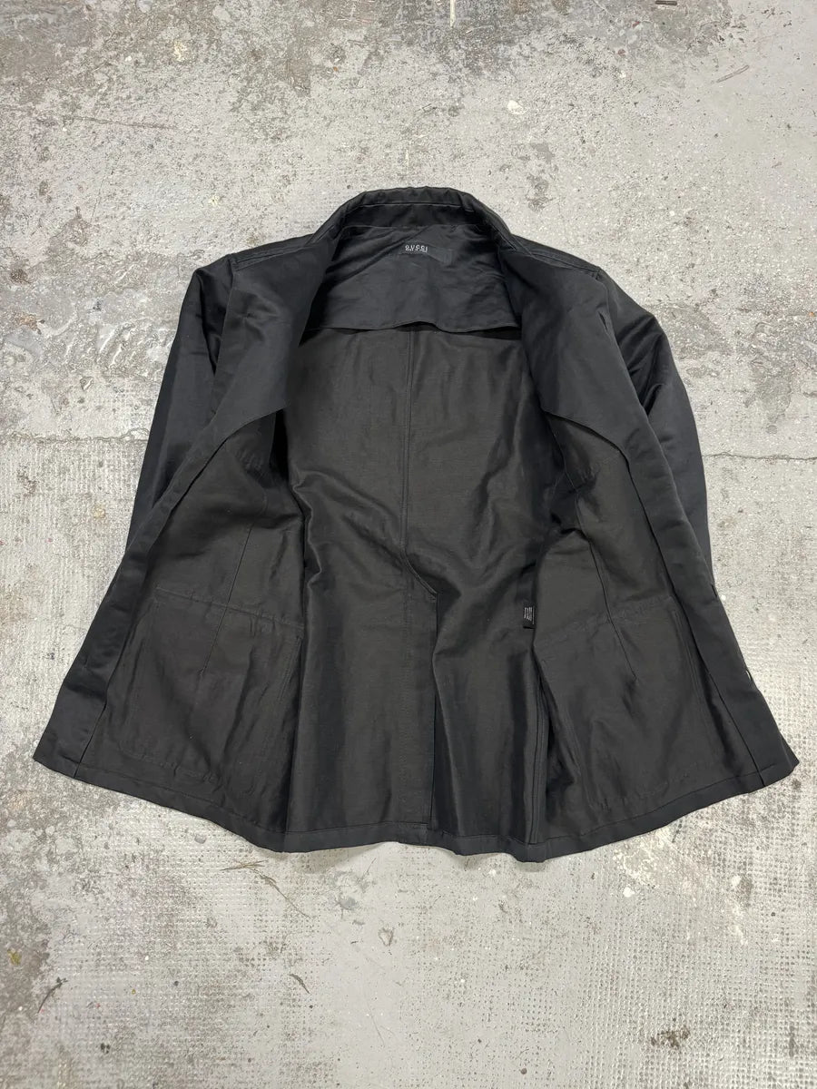 Gucci Black Multi Pockets Over Shirt Jacket BiMZQWm 6