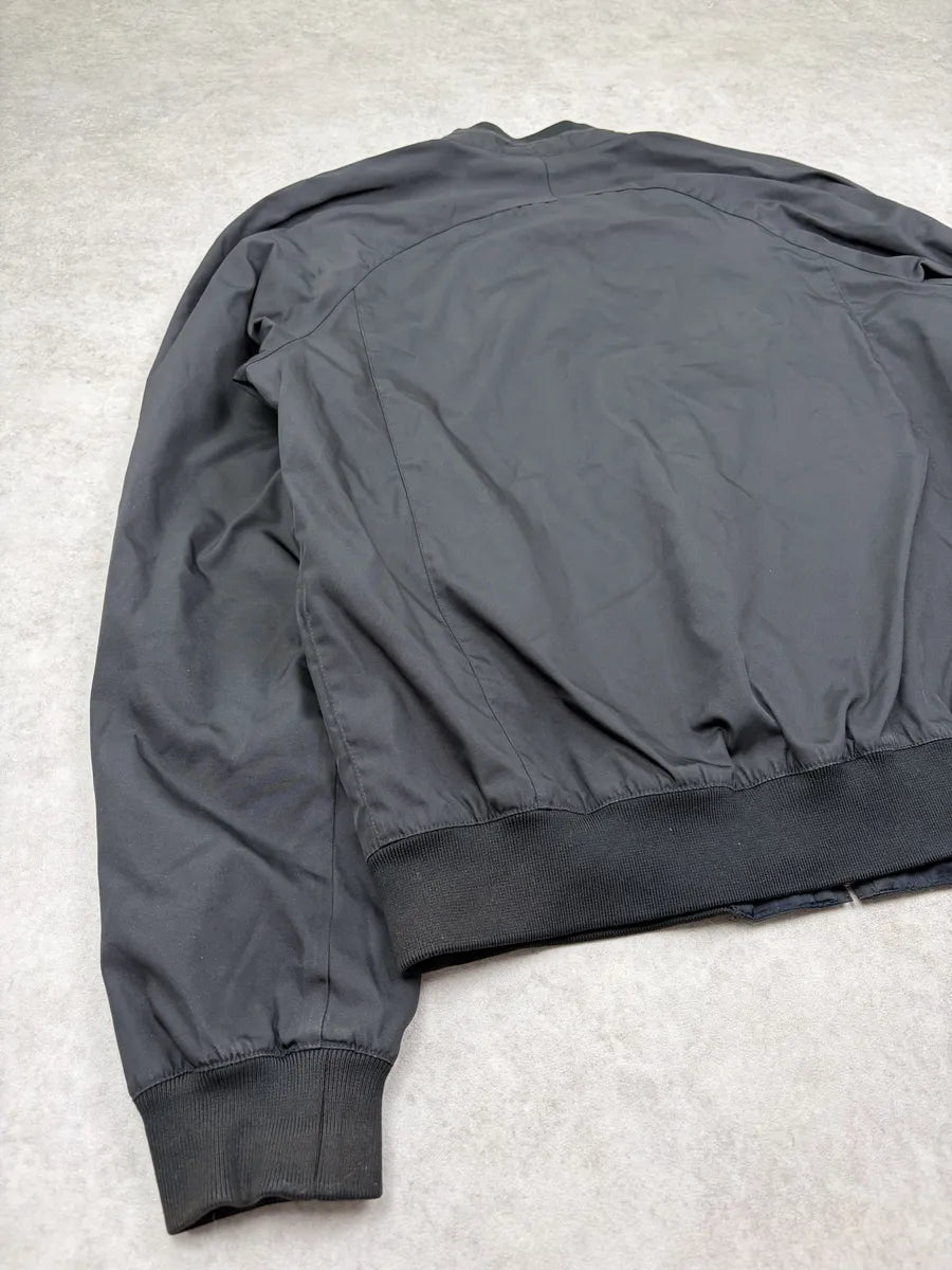 AW2013 Gucci Black Nylon Minimalist Bomber Jacket ppaWCjO 7
