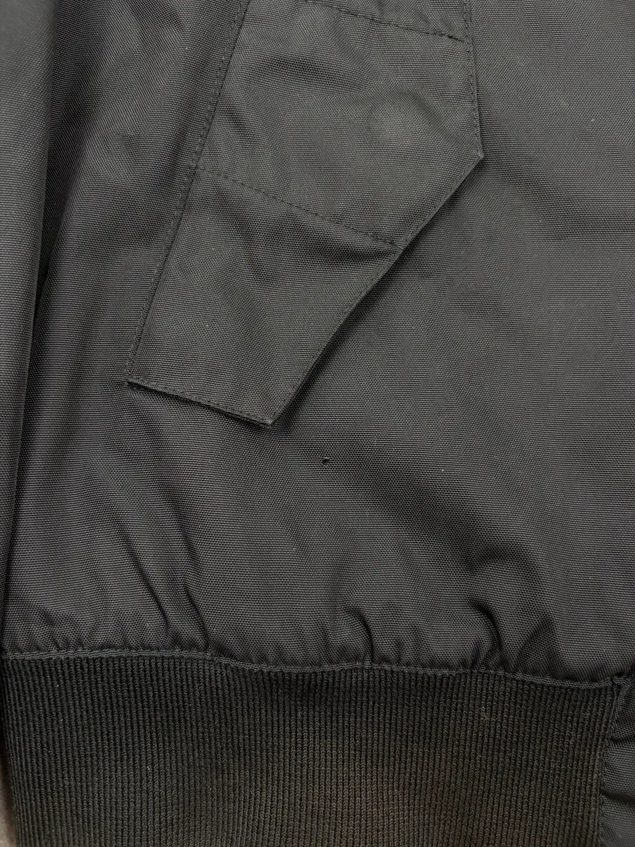 AW2013 Gucci Black Nylon Minimalist Bomber Jacket ppaWCjO 5
