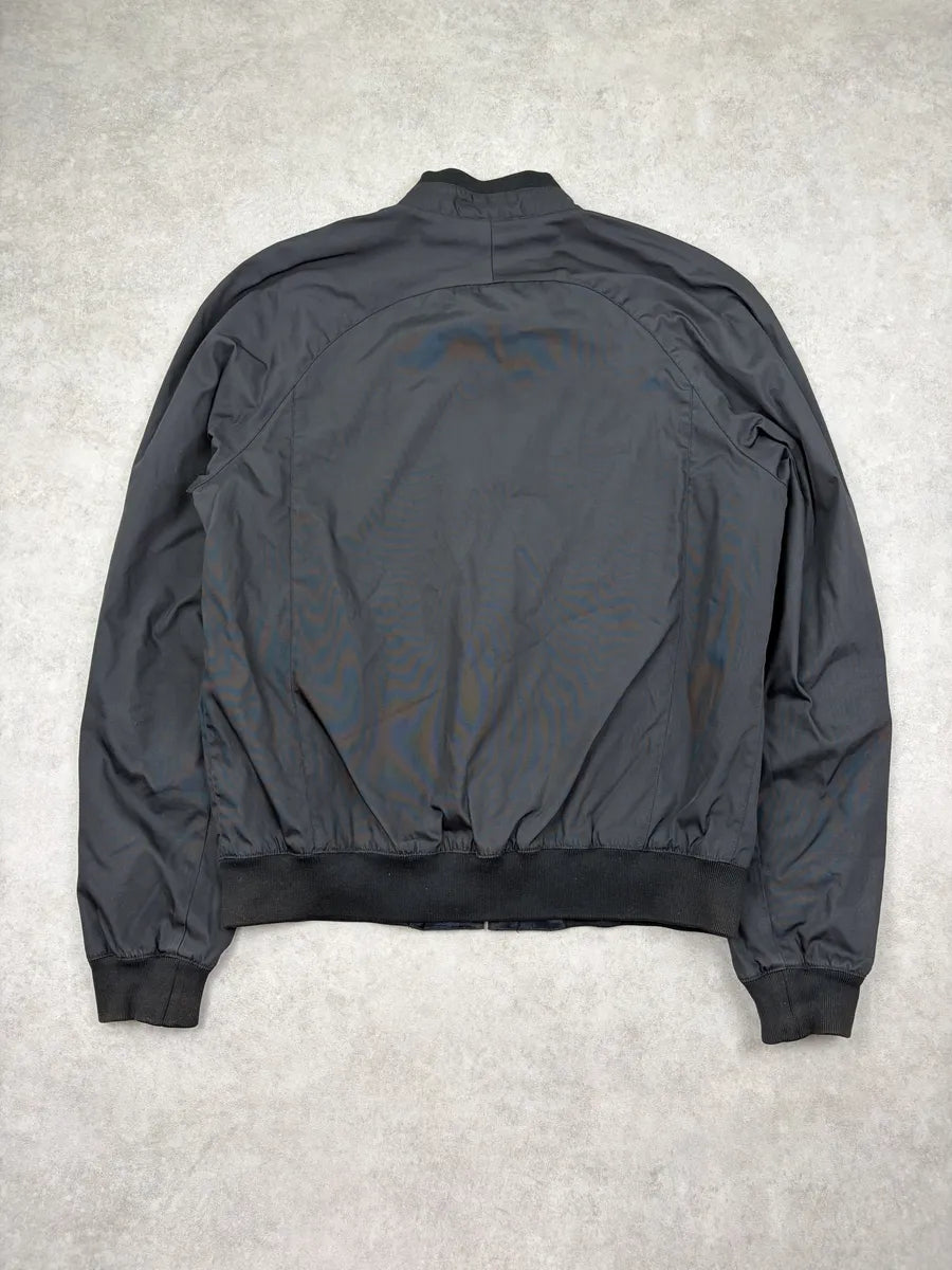 AW2013 Gucci Black Nylon Minimalist Bomber Jacket ppaWCjO 6