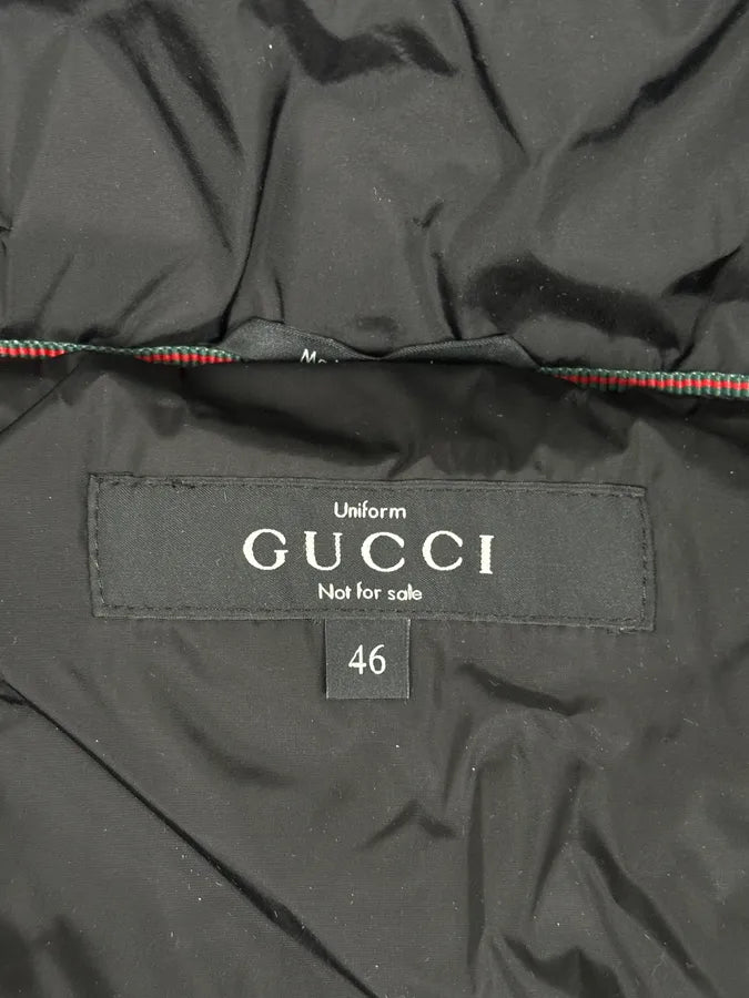 AW2014 Gucci Black Nylon Multi-Pocket Windbreaker Jacket psCjeaq 9