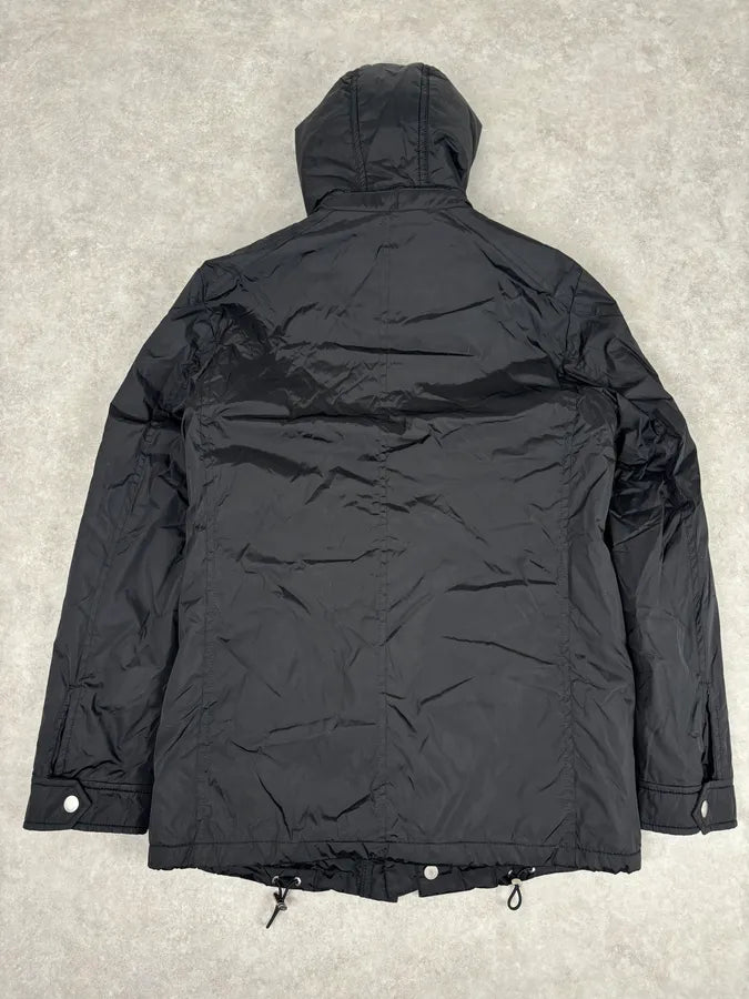 AW2014 Gucci Black Nylon Multi-Pocket Windbreaker Jacket psCjeaq 4