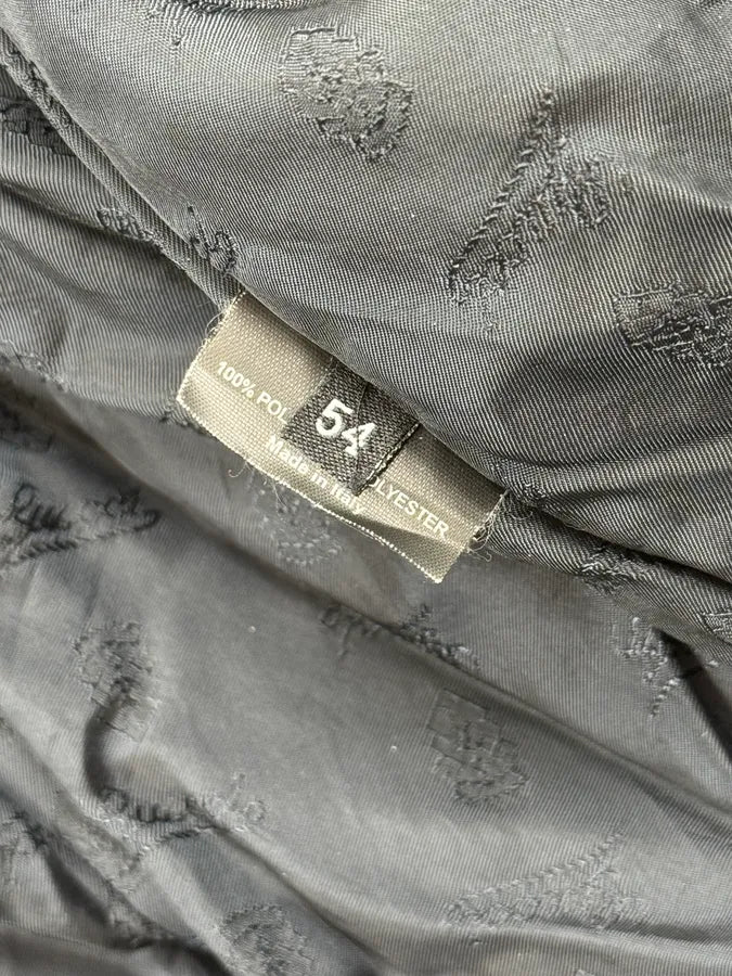 FW2008 Gucci Black Nylon Officer Jacket by Frida Giannini BWTaTjX 12