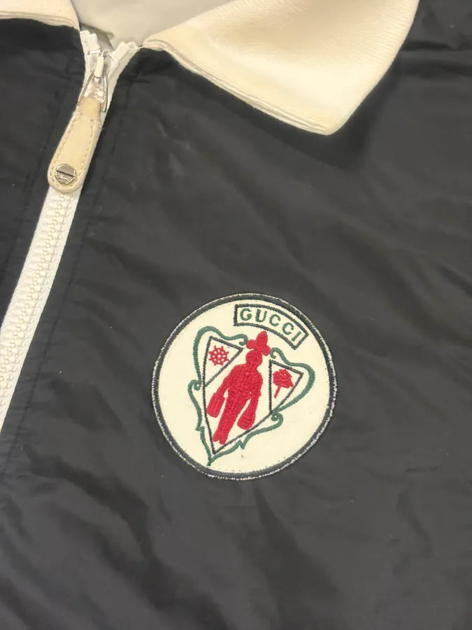 AW2007 Gucci Black Nylon Windbreaker Jacket by Frida Giannini raYGgZe 8