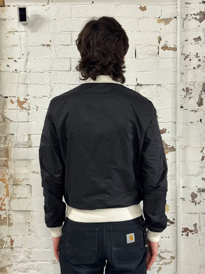 AW2007 Gucci Black Nylon Windbreaker Jacket by Frida Giannini raYGgZe 2