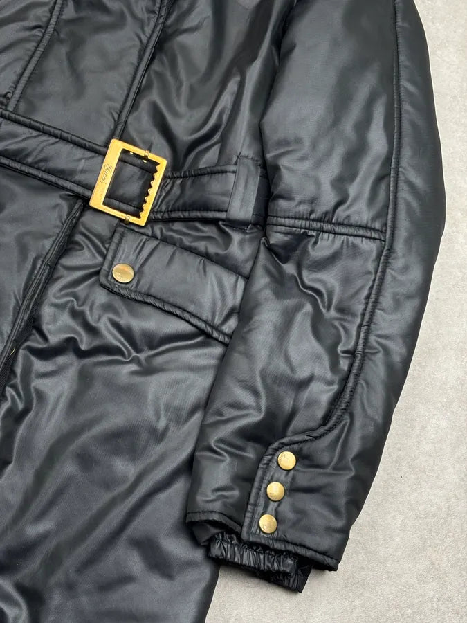 FW2008 Gucci Black Nylon Quilted Puffer Long Coat by Frida Giannini sExbRve 8