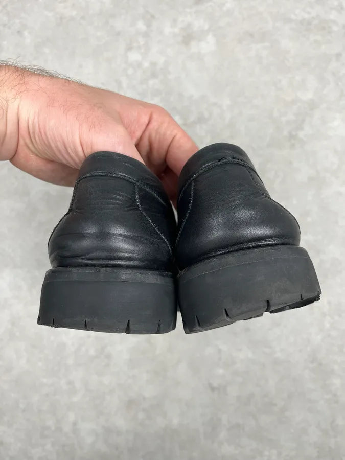 Gucci Black Signature Leather Loaffers PGcZyCc 7