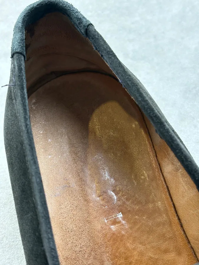 Gucci Black Suede Horsebit Loafers Shoes bLgxBfR 9