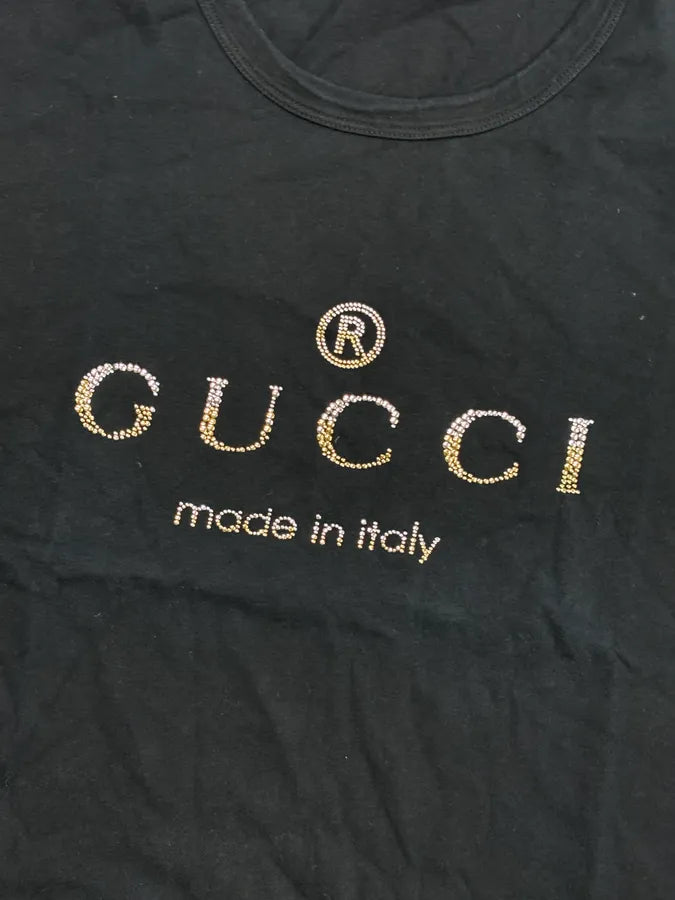 SS2015 Gucci Black Propaganda T-shirt  uuTbZLr 6