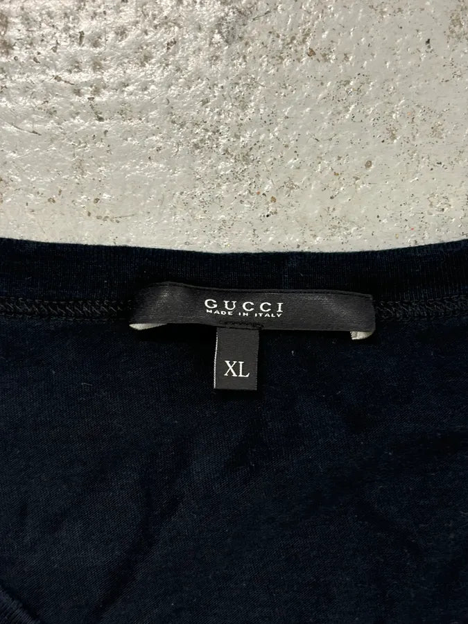 SS2015 Gucci Black Propaganda T-shirt  uuTbZLr 7