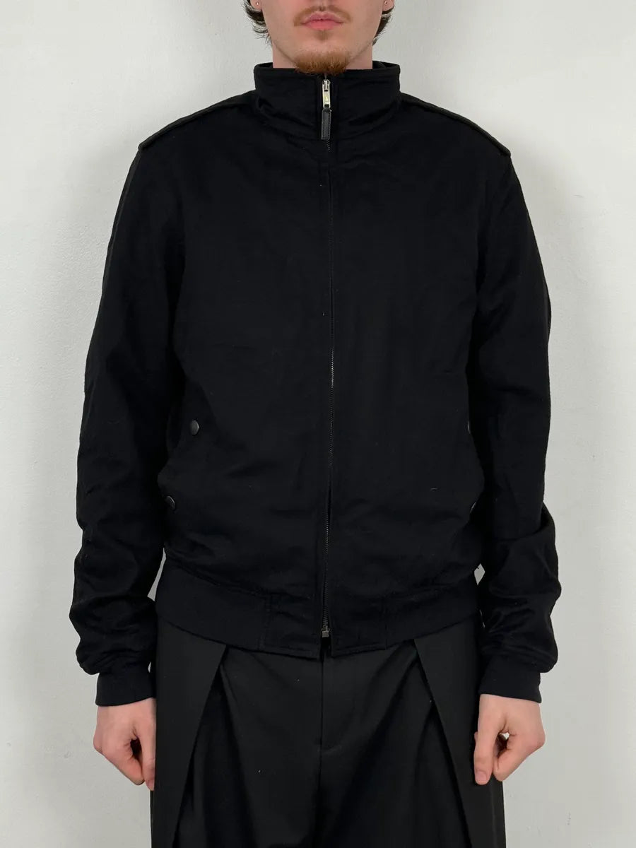 2000s Gucci Black Wool Bomber Jacket by Tom Ford kDLSNfM 1