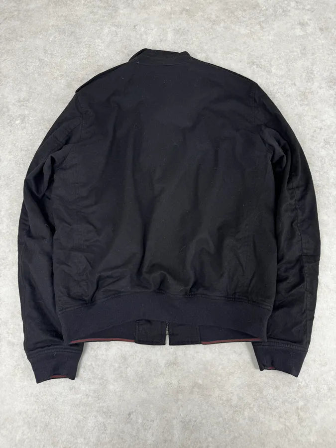 2000s Gucci Black Wool Bomber Jacket by Tom Ford kDLSNfM 3