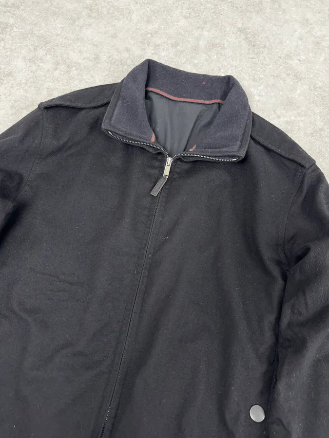 2000s Gucci Black Wool Bomber Jacket by Tom Ford kDLSNfM 4