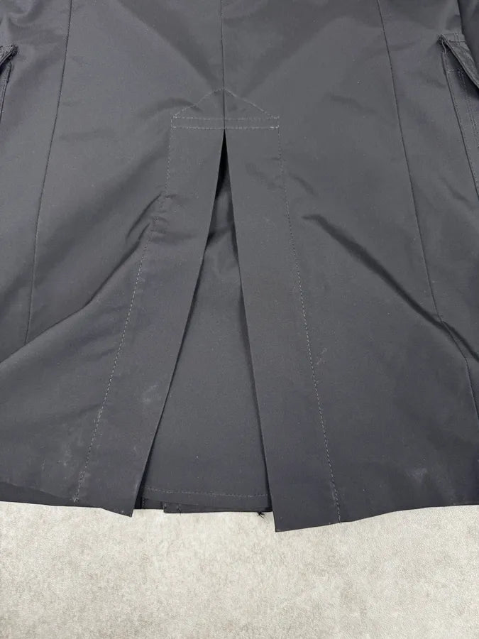 2000s Gucci Black Dark Officer Buttoned Trench Coat by Tom Ford HEIQUqN 9