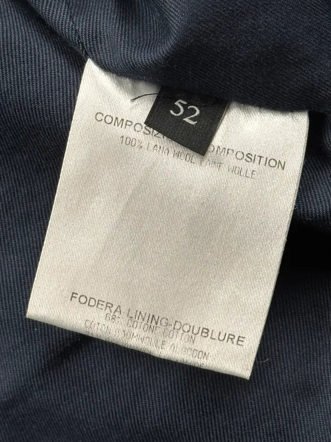 AW2009 Gucci Black Wool Double-Breasted Peacoat Jacket by Frida Giannini asSJCyY 13