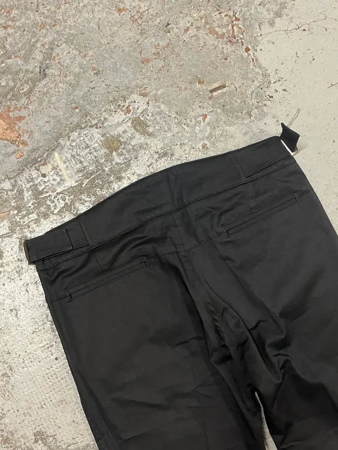 Gucci Black Zip Slim Tailored Pants WVRHQbr 7