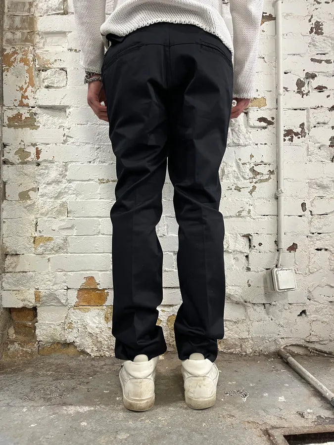 Gucci Black Zip Slim Tailored Pants WVRHQbr 3