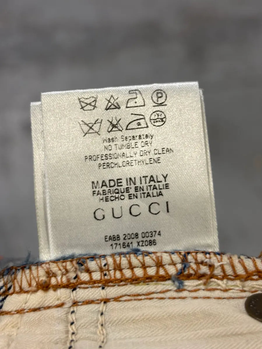 SS2008 Gucci Blue Denim Jeans By Frida Giannini gWTksdz 11