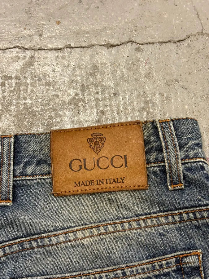 SS2008 Gucci Blue Denim Jeans By Frida Giannini gWTksdz 9