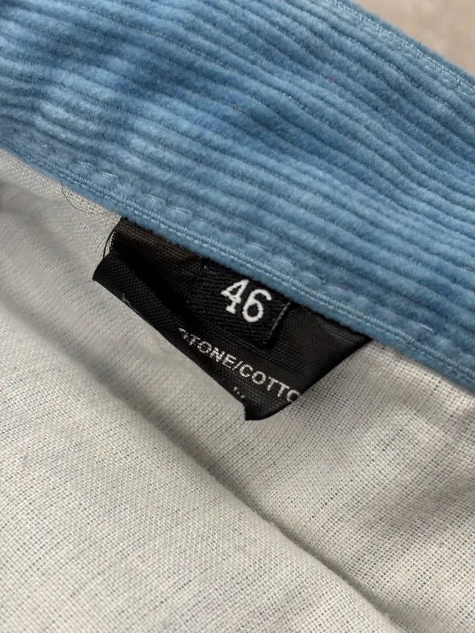 2000s Gucci Blue Sky Corduroy Pants by Tom Ford  ukZvLnp 10