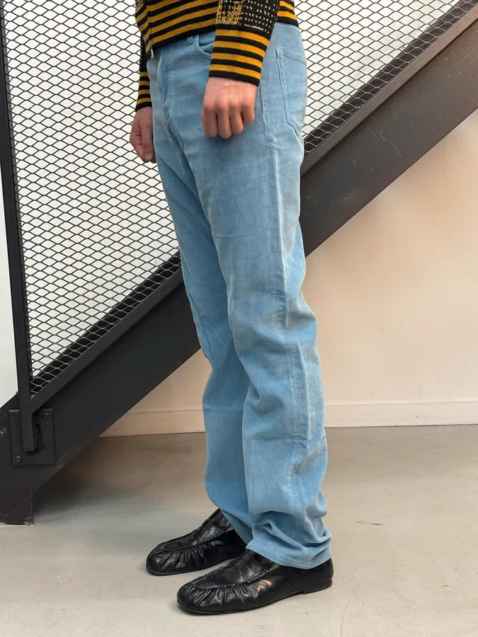 2000s Gucci Blue Sky Corduroy Pants by Tom Ford  ukZvLnp 2