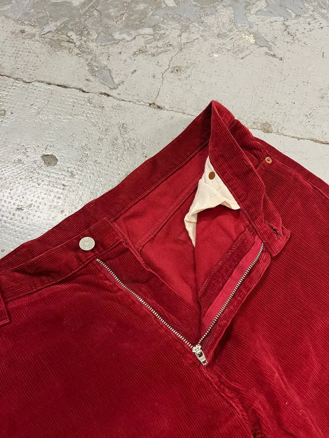 Gucci Bordeaux Corduroy Pants EABNgeY 9