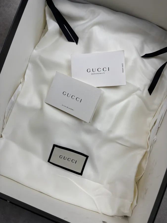 2000s Gucci Bordeaux Leather Monogram Boots sZuSUUo 3
